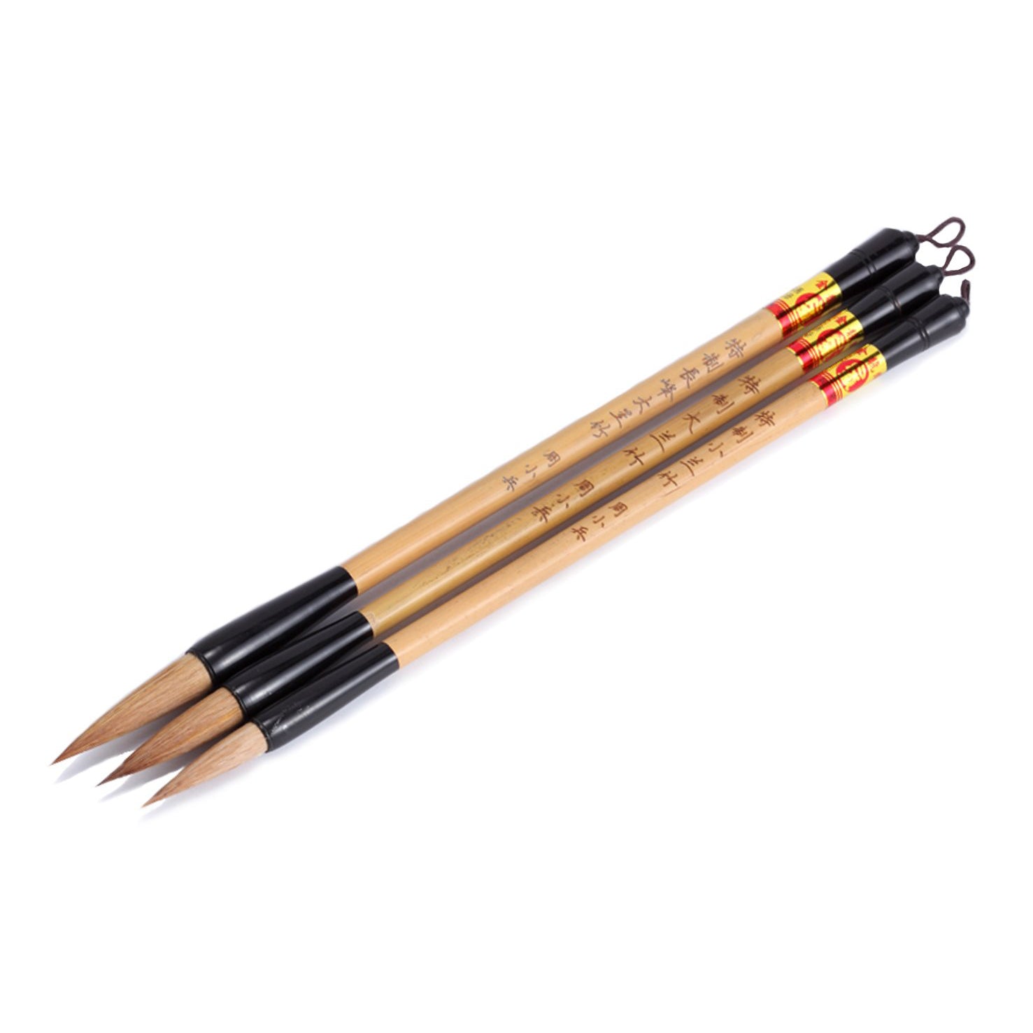 having three different tip sizes, this "Great Master Orchid and Bamboo Brush" could fulfill your needs in painting lines of different thickness or effects