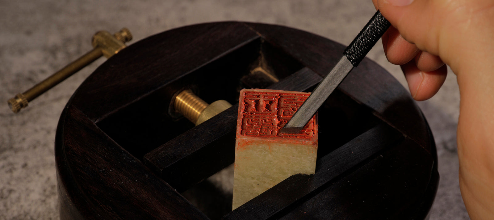 Seal carving Tools and Seal Paste