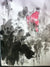 Traditional Chinese Sumi Painting - Meditation - by Granada based Spanish Sumi Artist Carmen Moreno