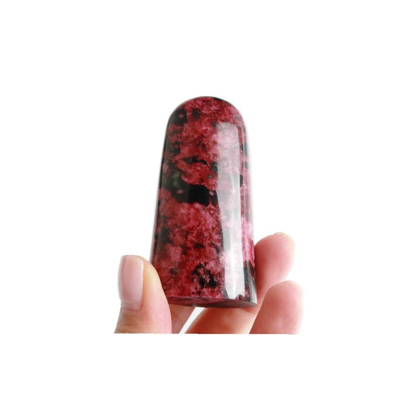 Asian brush painting seal stones with natural peach blossom patterns for asian artwork chopping.