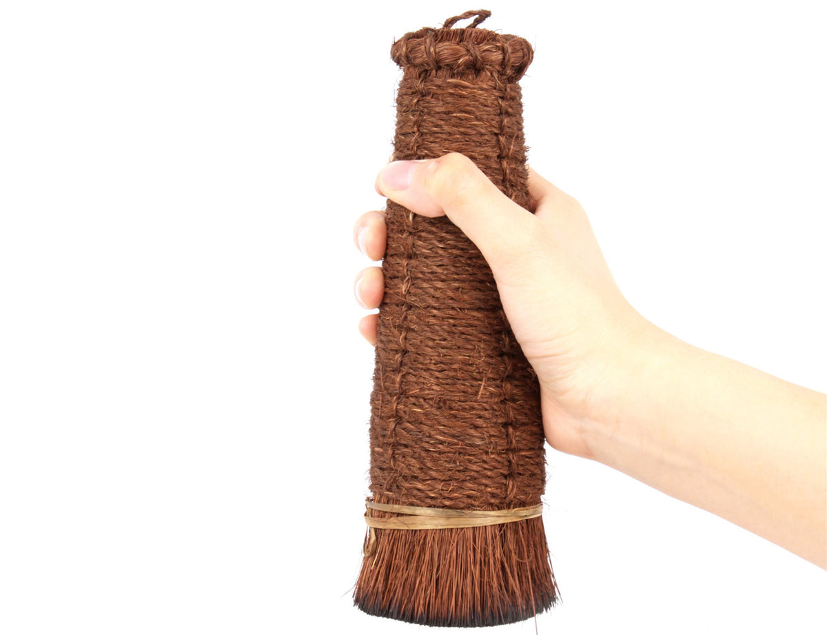 Big Crafter - Palm Fiber Mounting Brush - An excellent brush made of Palm Fiber with a Flat Tip for Paper Mounting