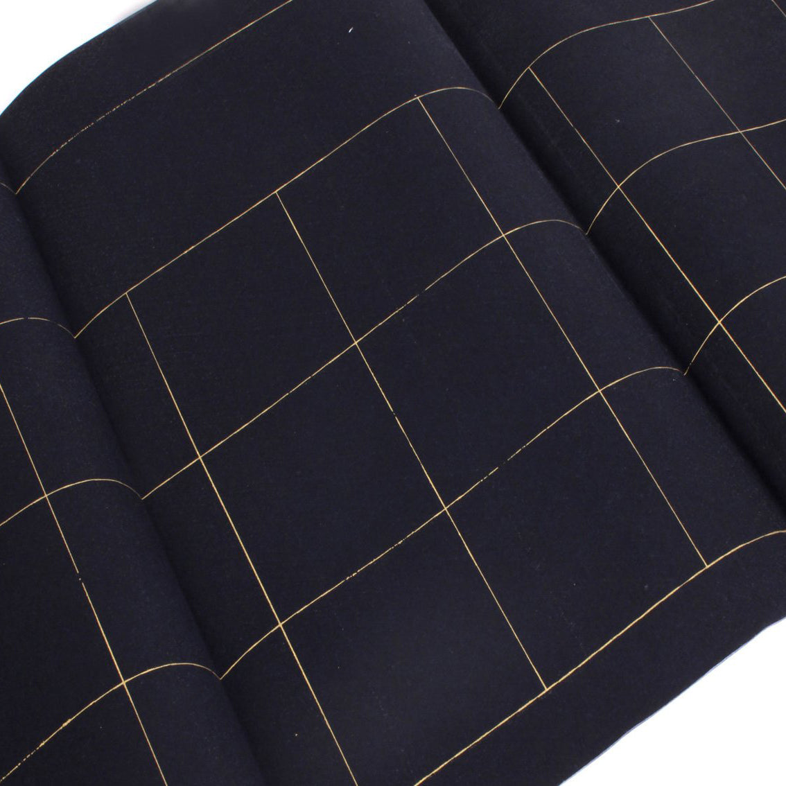 the ink that brings the best effect of the "Black Knight" - Black Gold-Grid Decorative Shuen Paper