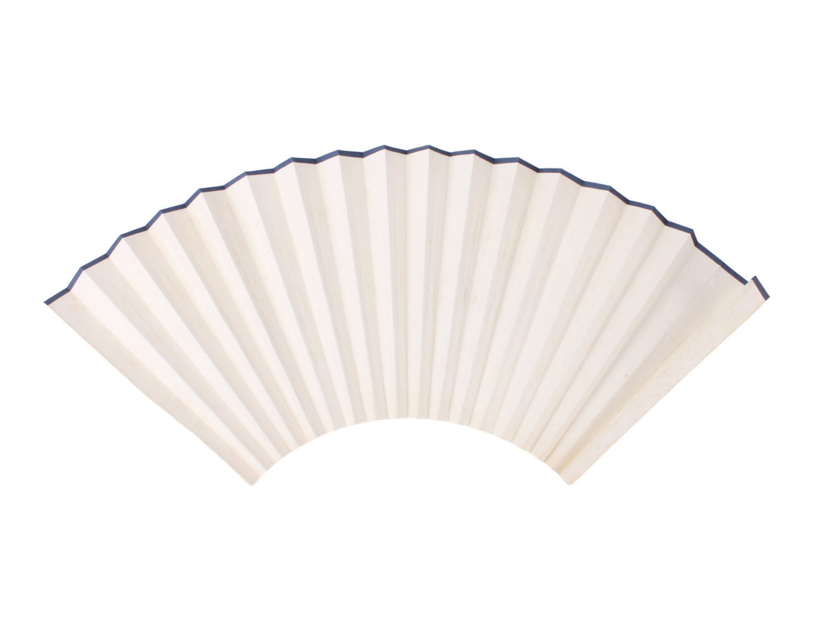 Traditional Chinese do it yourself hand fan to paint shodo caligraphy and sumi made of unprocessed shuen paper for calligraphy and sumi art creation