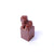 Shoushan seal stone in natural red color for asian artwork