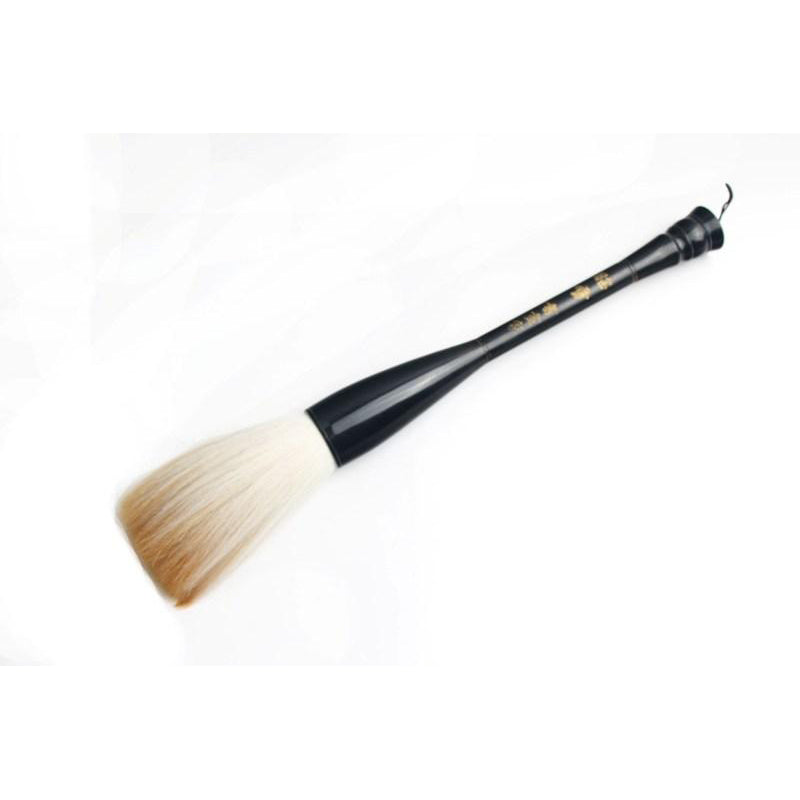 Chinese &amp; Japanese big Kanji calligraphy writing brush with goat &amp; horse hair &amp; hand made horn handle.