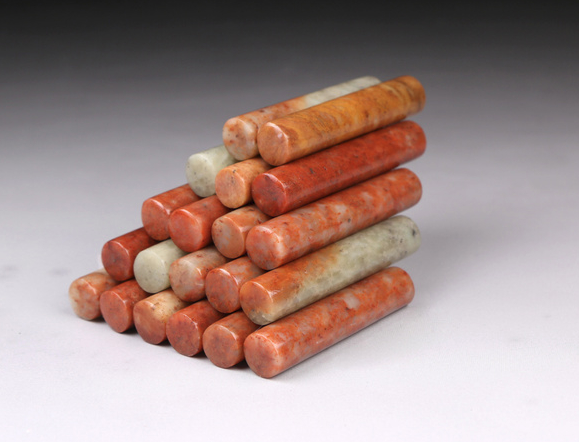 Chinese kanji calligraphy Japanese brush painting sumie ink painting seal.