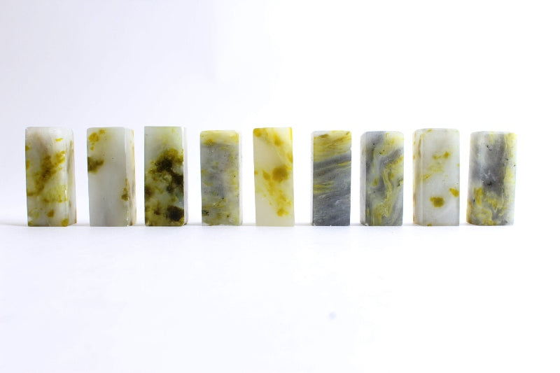 Chinese kanji calligraphy, dojo artwork sumi-e painting seal stone for customized hand carving.