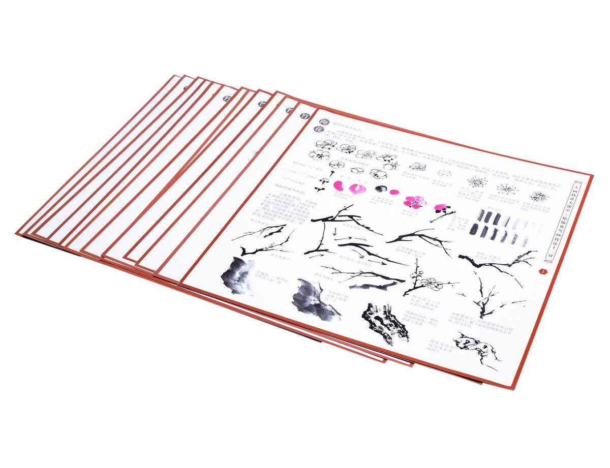the book is composed with individual cards which are fun to use to inspire your art creation