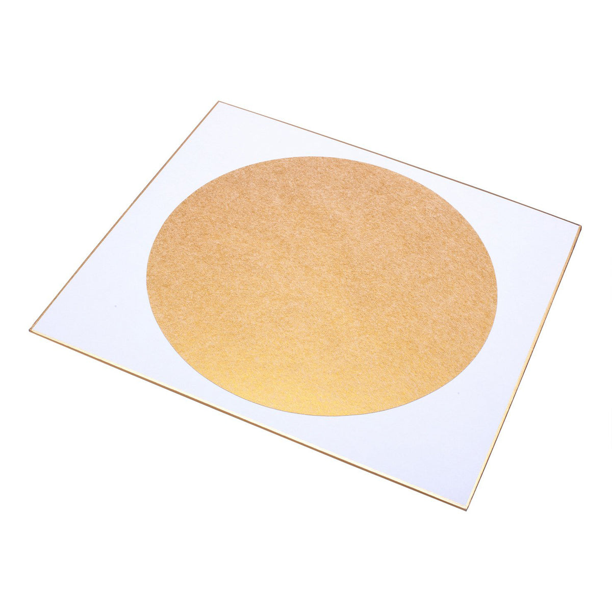 &quot;Golden Moon&quot; - Shikishi Board with Golden Shuen Paper