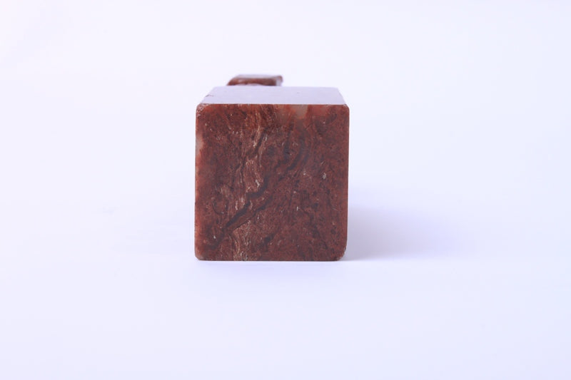 Asian artwork signature chop in natural red &amp; patterns