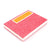 Accordion fold Brush Painting Album with a nice Vermillion Cover where the name or summary of what's inside could be written