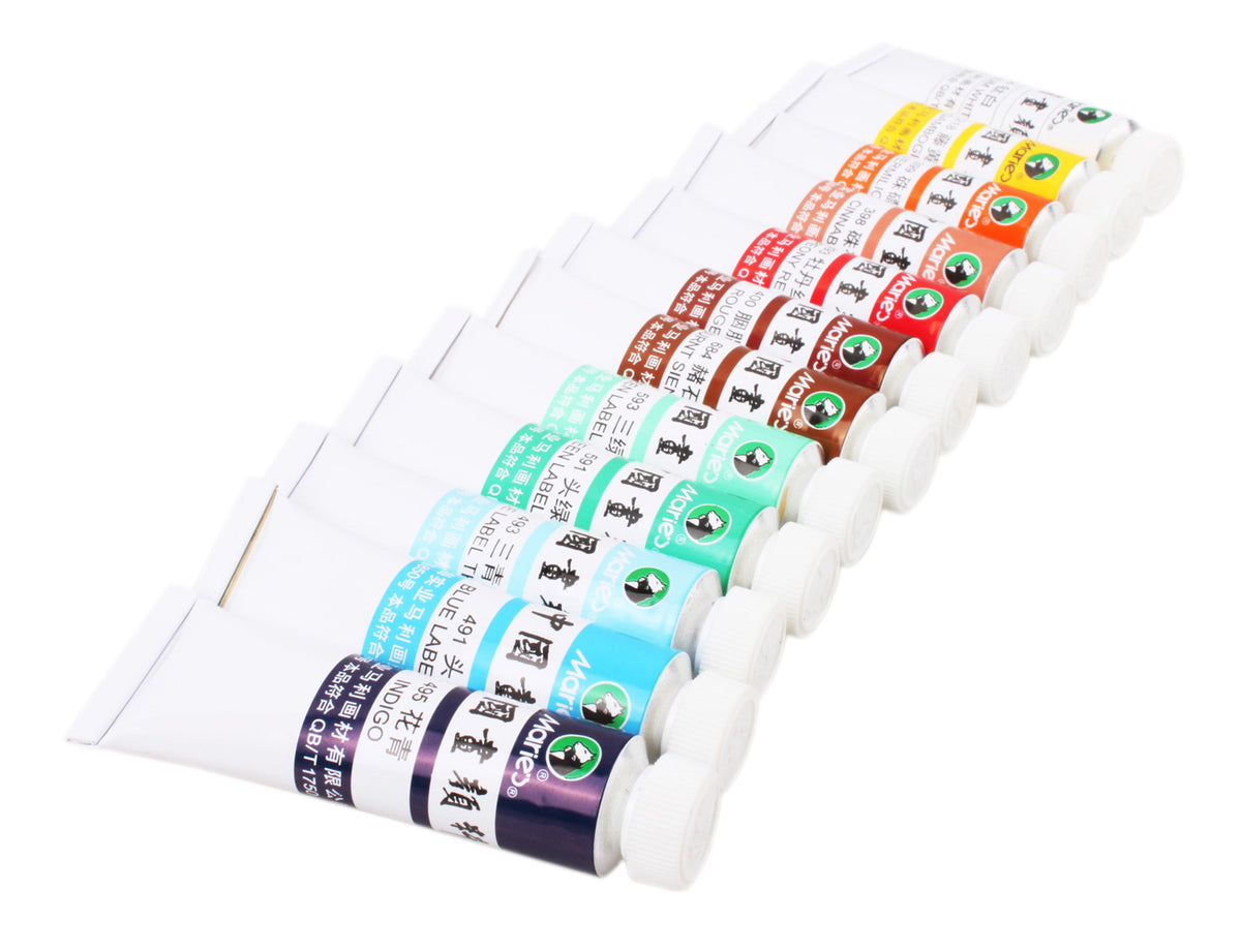 Premium Sumi-e Colors for calligraphy Writing, Sumi-e and Fineline Painting