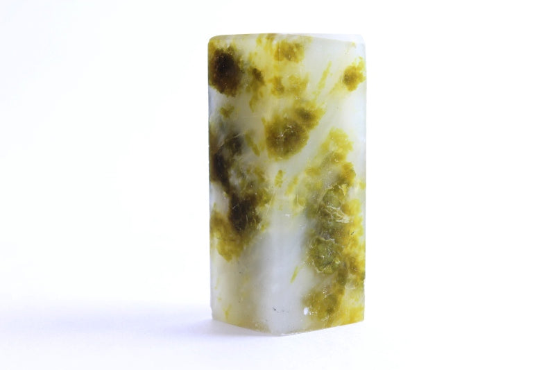 Hand carving seal stone for Asian ink splashing dojo calligraphy sumie