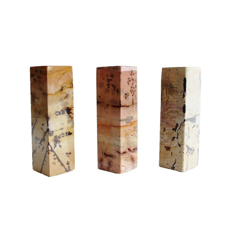 Amazing natural formed patterned stone for seal carving.