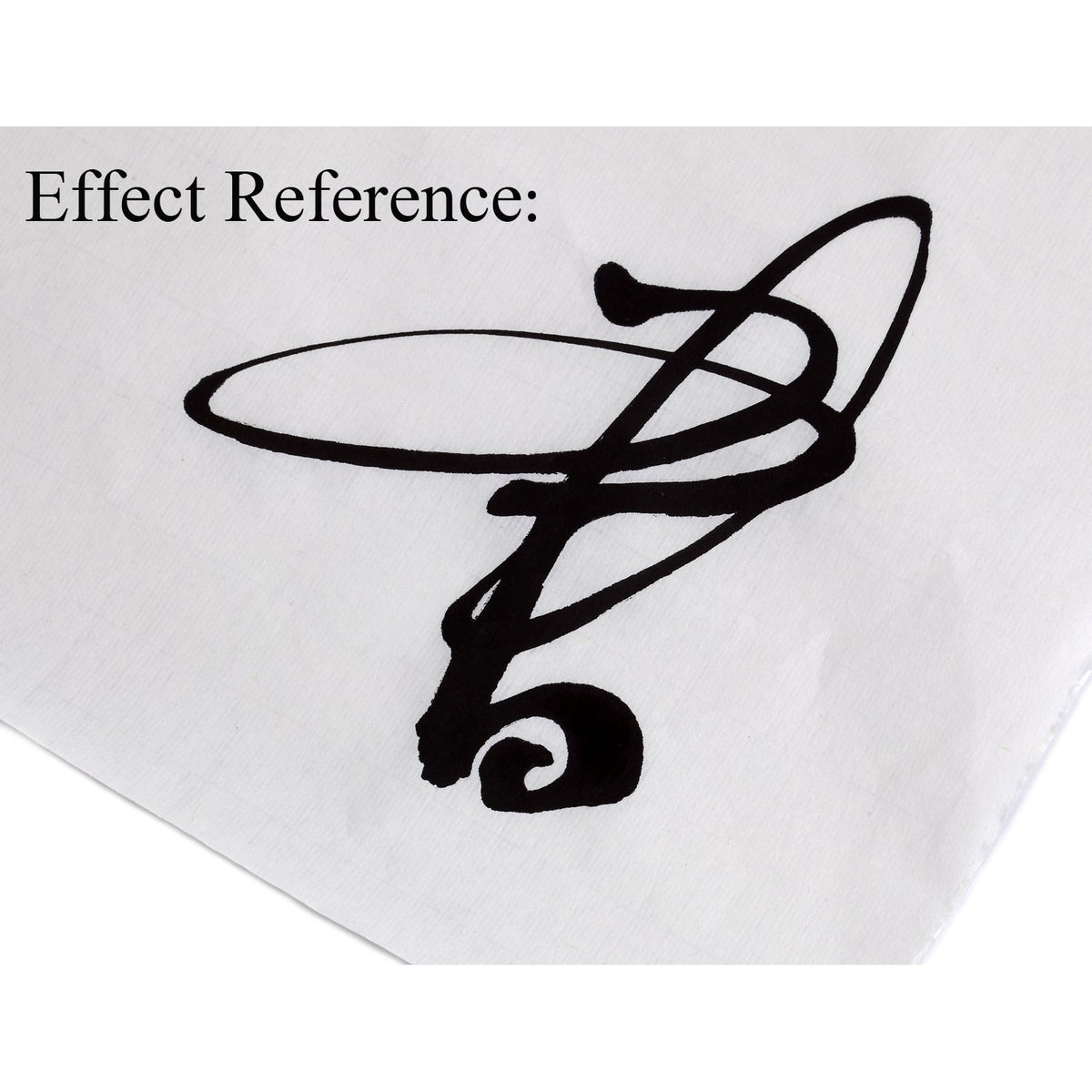 effect view after a chinese character &quot;shu&quot; was written on the Flower and Bird Painting Specialist | Unsized Single Shuen Paper for reference