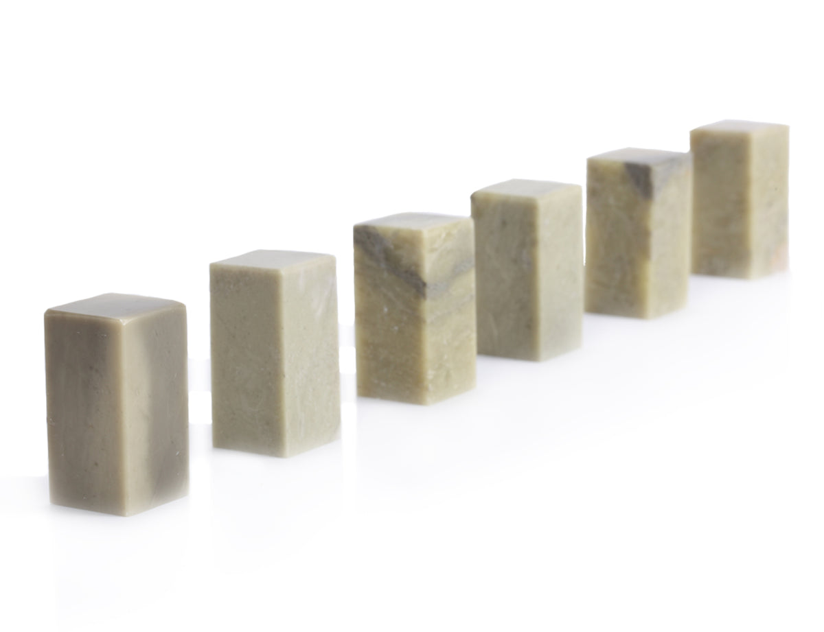 QINGTIAN STONE GREY-GREEN - Chinese Oriental Signature Seal Stone