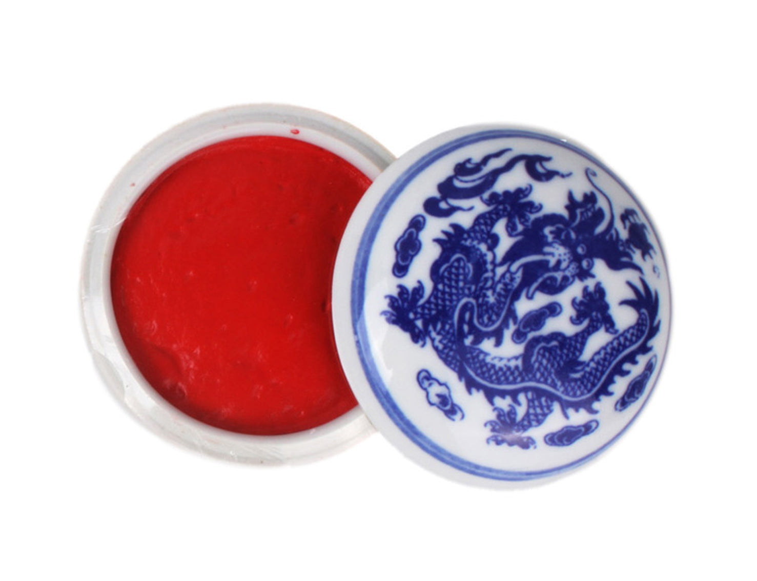 Bright Chinese Seal Paste with Gift Box and Container