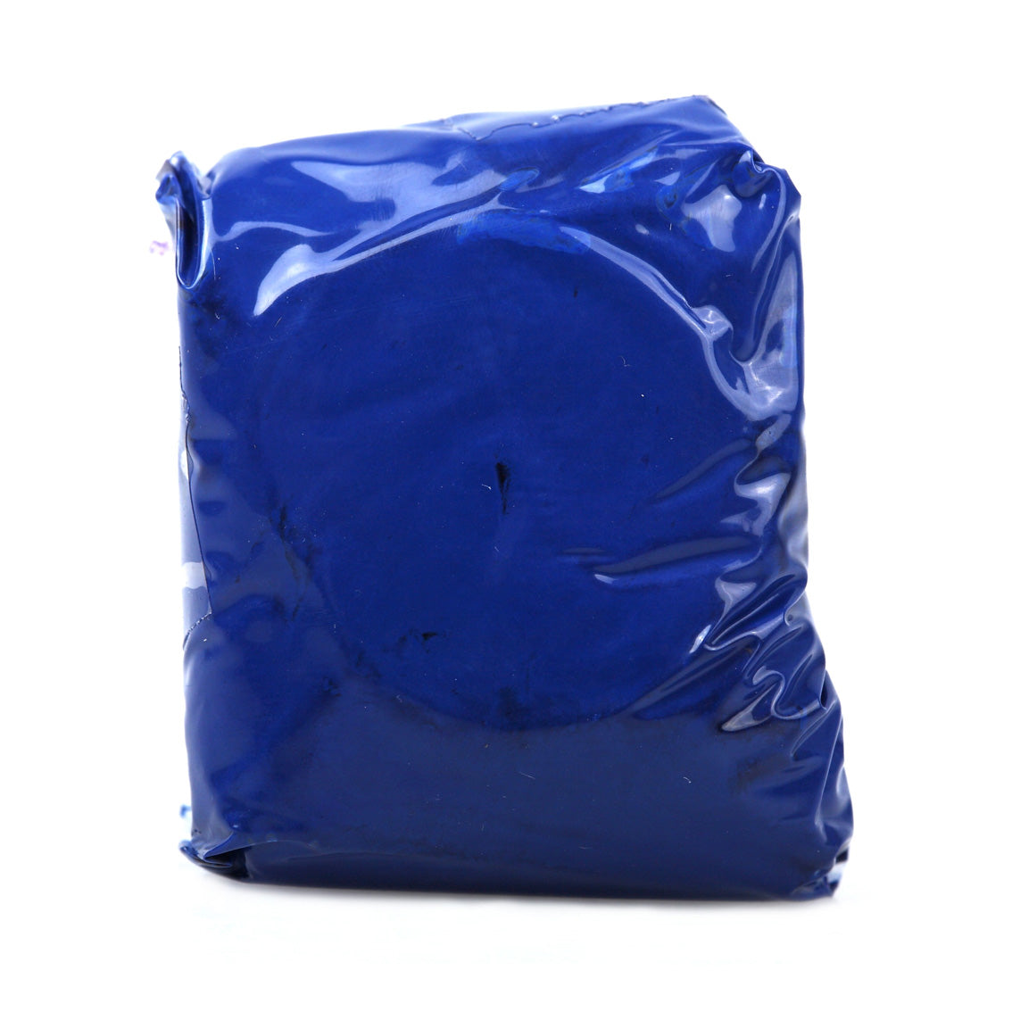 Traditional Oriental seal paste from China in sapphire blue color as refill pack for seal paste containers. Used to sign Oriental artworks.