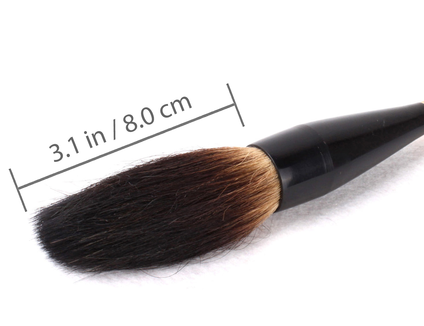 Tanguns Bear - Black Bear Hair Calligraphy & Big Canvas Brush