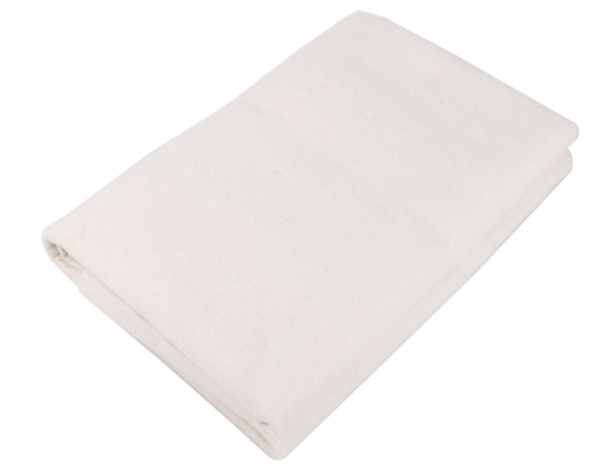 Top view of the shitajiki wool felt pad which is a nice accessory for you to avoid staining your study table while enjoy painting sumi-e and/or writing calligraphy