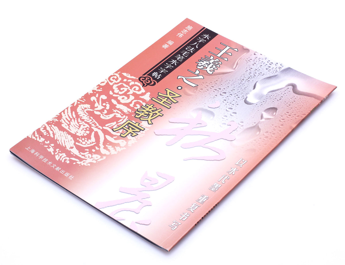 water paper practice book of wang xizhis traditional chinese xing shu calligraphy style for endless practice and to learn stroke order