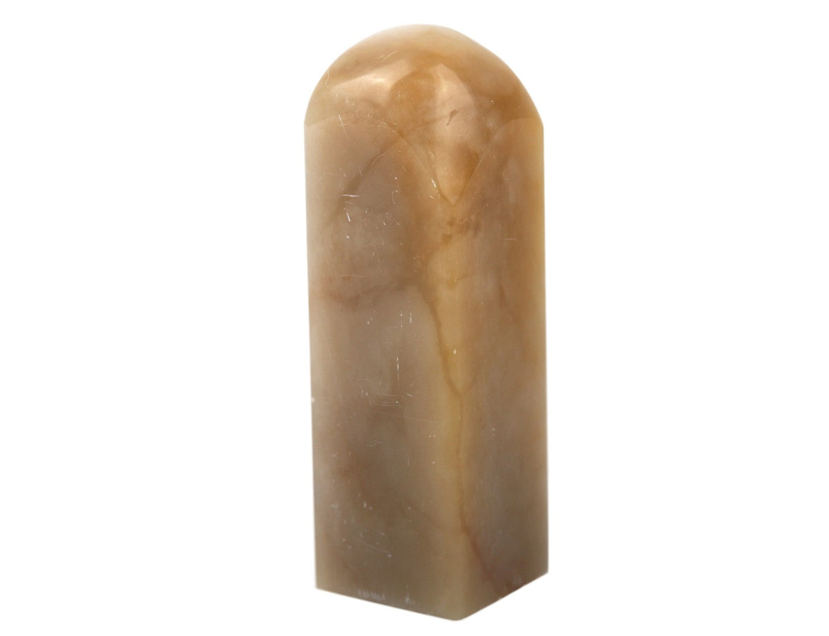 CARAMEL PEAK - Chinese Seal Stone for Hand-Carving Signature Chops